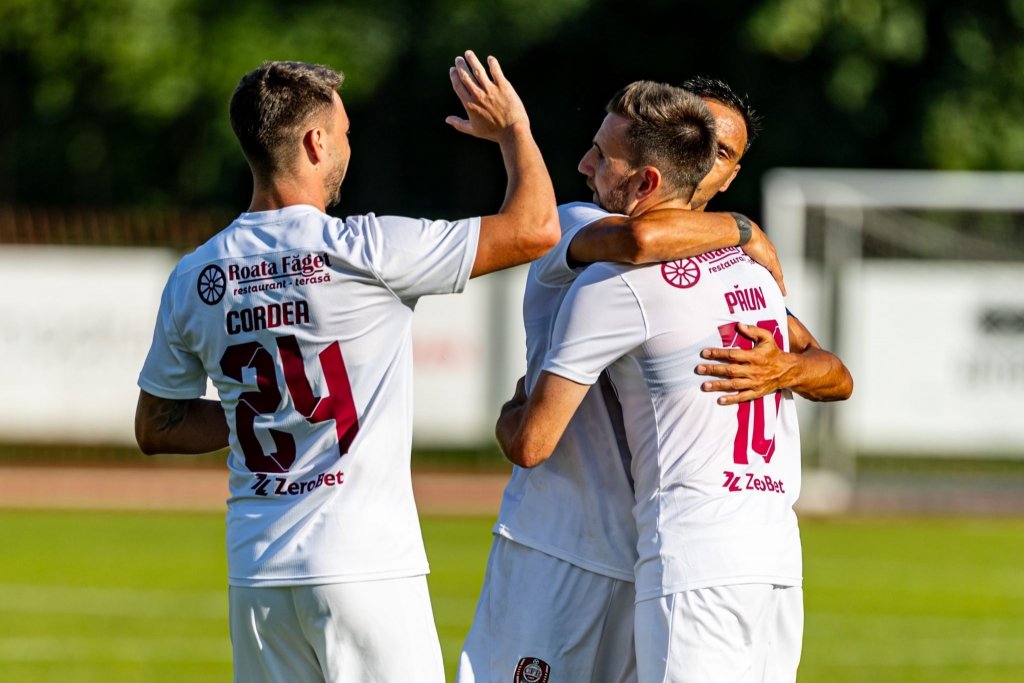 CFR Cluj a remizat în cel de-al doilea amical al verii
