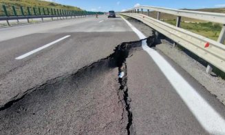 DRDP Cluj a sesizat Prefectura după surparea unei porțiuni din A10 Sebeș–Turda. Când încep lucrările