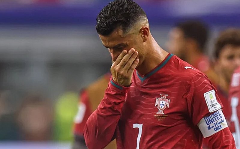 Ronaldo și-a luat ADIO de la Mondial în lacrimi. Portugalia, învinsă de Spania în optimi