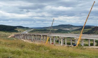 Prefectul Clujului, în vizită pe A3, pe un tronson ce va fi finalizat până la finele lui 2026