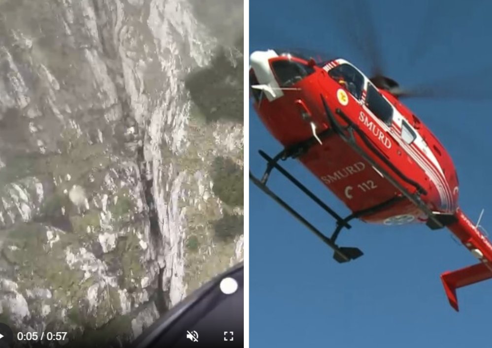 Alpiniști prăbușiți la Bușteni, după ruperea unei corzi. Un deces confirmat deja