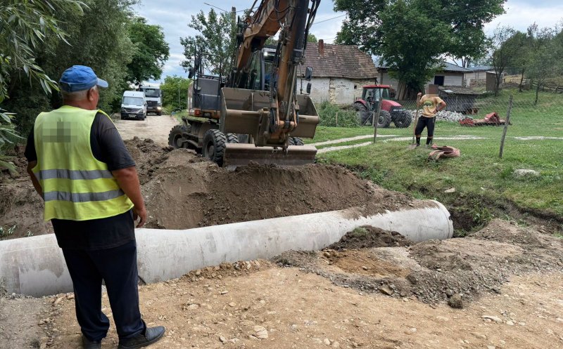 La patru luni după preluare, Consiliul Județean modernizează un drum
