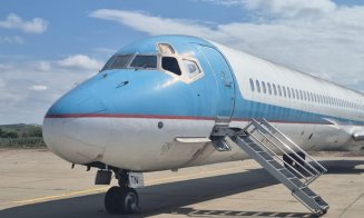 Avionul care a blocat orașul a ajuns la Aeroportul Internațional Cluj. La ce va fi folosită aeronava