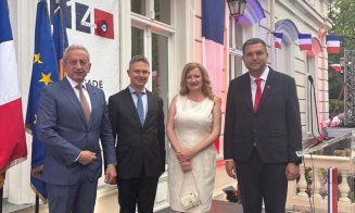 Radu Moisin, prezent la recepția organizată de Ambasada Franței: „Vive la France et la Roumanie!”