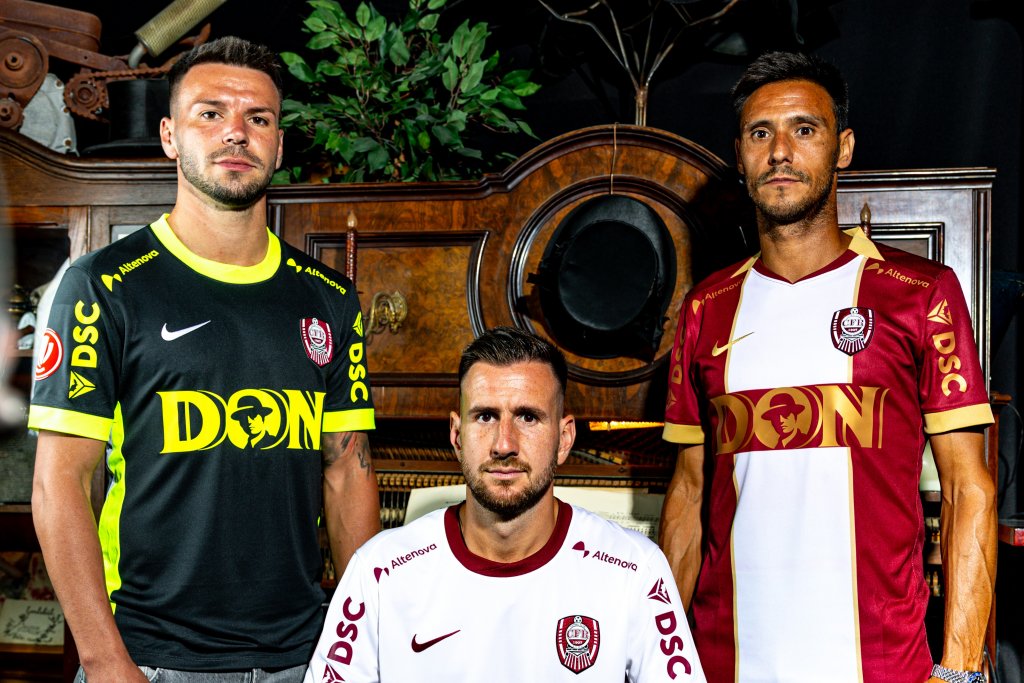 CFR Cluj și-a prezentat echipamentul pentru noul sezon