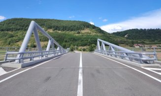 Pod nou pe un drum județean din Cluj. Este al 4-lea construit prin Programul „Anghel Saligny”