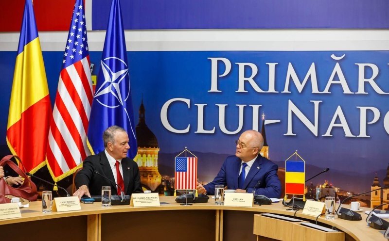 Ambasadorul Statelor Unite ale Americii în România, în vizită la Cluj-Napoa