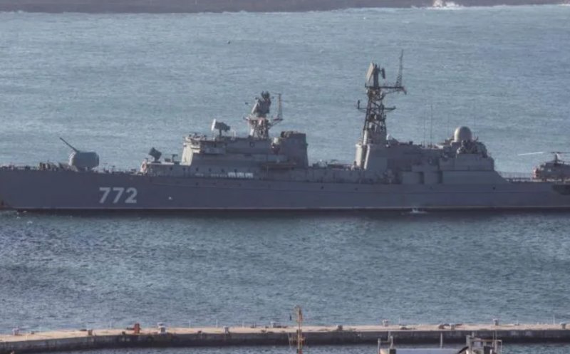 Alertă în Marea Britanie după ce o fregată rusă a deschis focul în apropierea coastelor britanice