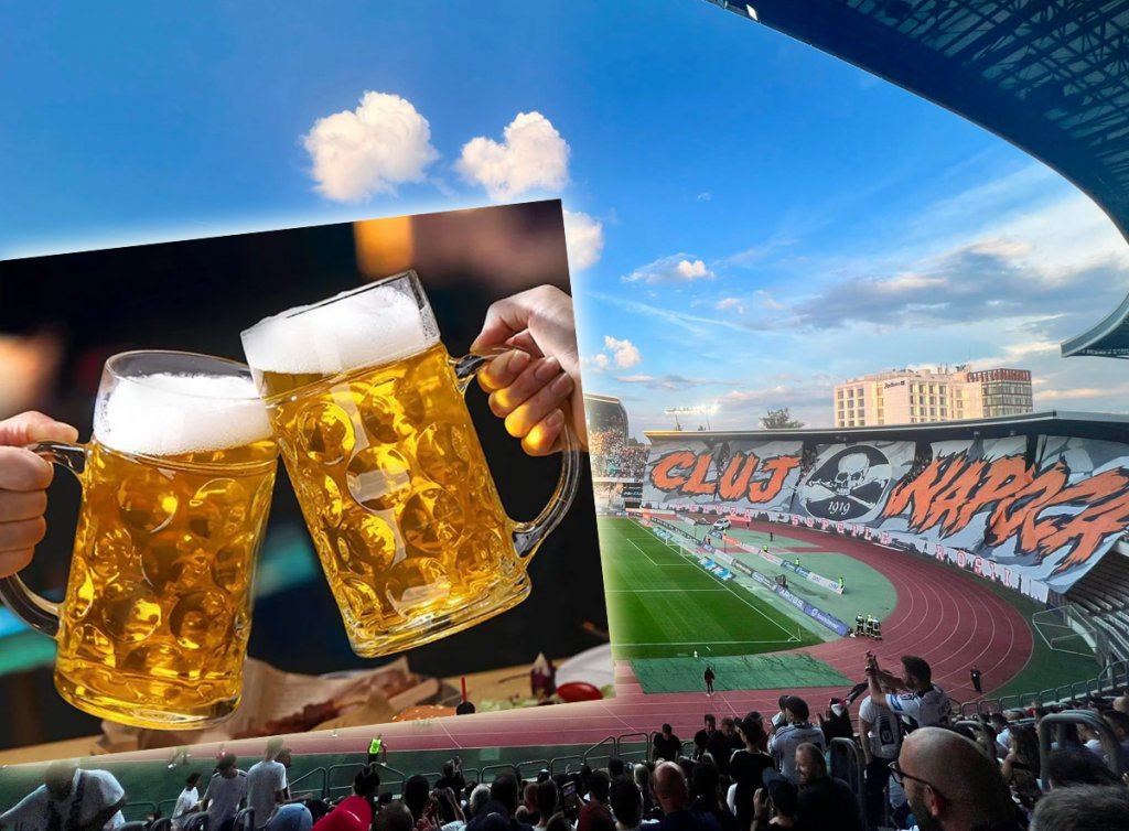 GATA! A fost promulgată legea care permite băuturile alcoolice pe stadioane