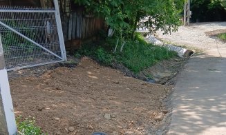 Lucrări pe un nou drum județean din Cluj. Se construiesc și accese la proprietăți