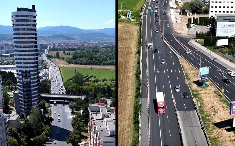 S-a finalizat asfaltarea tronsonului de 6 benzi dintre Podul Calvaria și intrarea în Florești / Într-o lună se face recepția