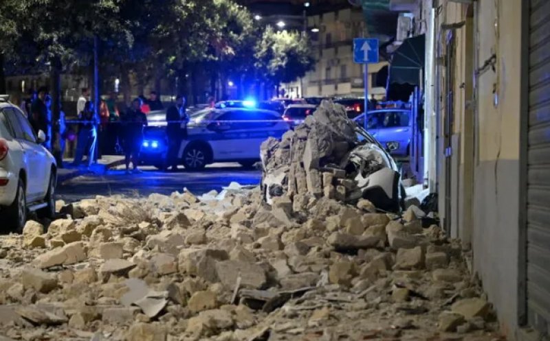 Cutremurul de 4.7 de lângă Napoli, urmat de zeci de replici. Cel puțin 21 de persoane rănite, dintre care două în stare gravă