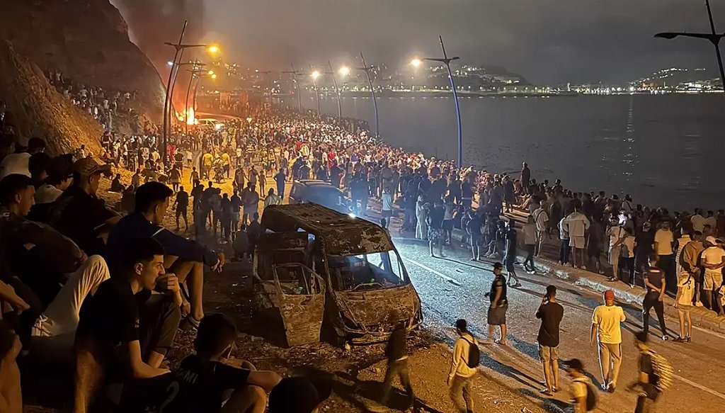 Migranții care au invadat Ceuta dezvăluie de ce au făcut cale întoarsă în Maroc