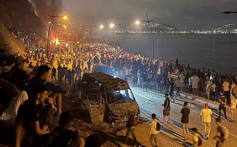Migranții care au invadat Ceuta dezvăluie de ce au făcut cale întoarsă în Maroc