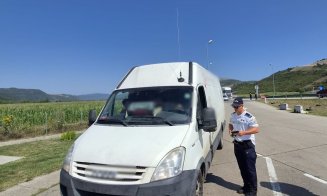 Colegi de trafic în Cluj: Șoferi băuți la volan sau care conduc autovehicule ”sechestrate” / Aproape un sfert dintre cei verificați de poliție au luat