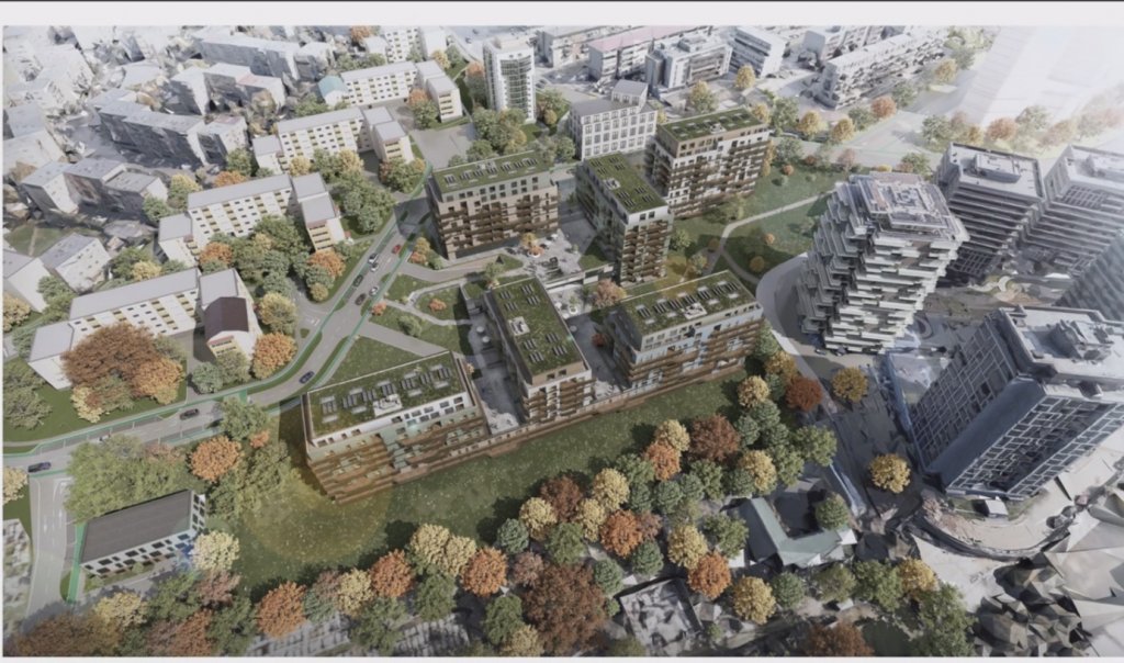 Mini cartierul propus între străzile Frunzișului și Gheorghe Dima, aviz negativ de la urbaniștii din Primărie
