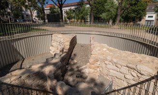 Clujenii pot vedea, în premieră, vestigiile romane și medievale descoperite în Parcul I.L. Caragiale