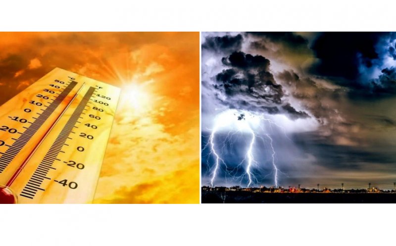 Vreme la extreme! Clujul intră sub avertizare de furtuni și vijelii. Cât mai ține canicula