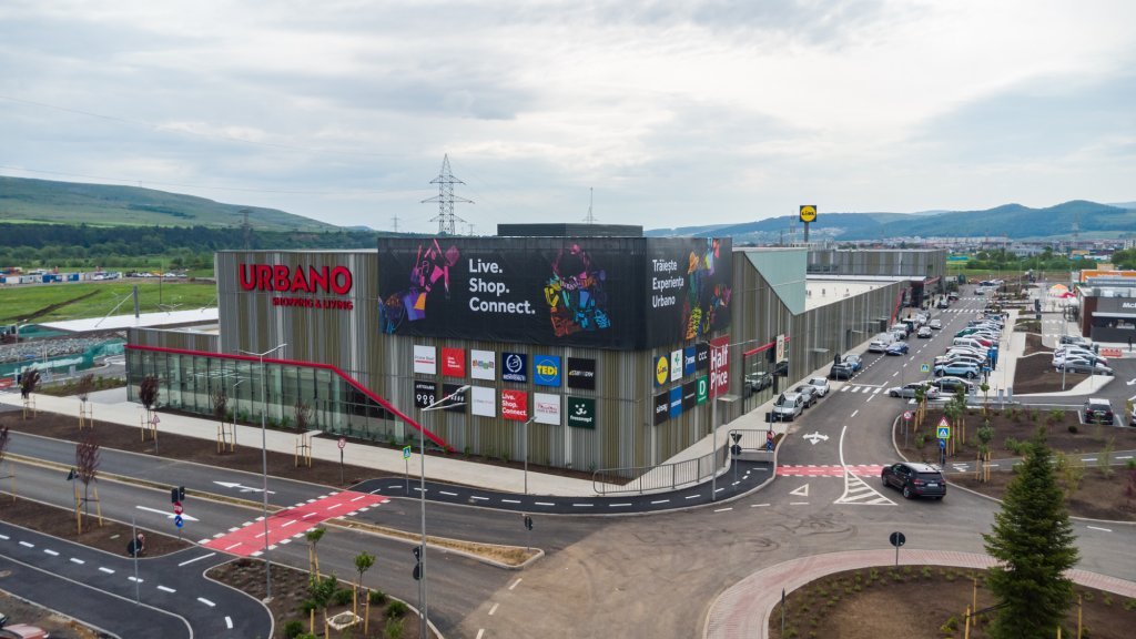 Clujul rămâne în prim-planul investițiilor în retail în 2026. Urbano Shopping & Living, printre cele mai mari proiecte din țară