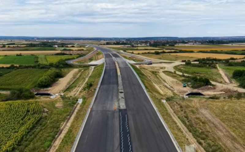 Autostrada Transilvania: Noi imagini de pe șantierul Suplacu de Barcău - Chiribiș. Când se deschide