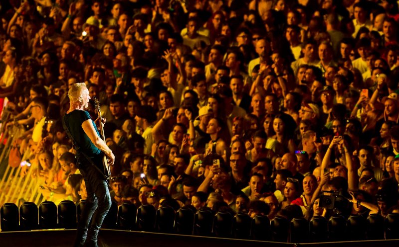 Sting, la UNTOD, pe Cluj Arena: "Legendele nu doar urcă pe scenă, ele scriu istorie"
