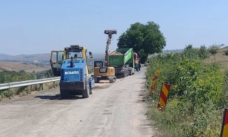 Se repară drumul județean DJ 108N Aghireșu – limită cu județul Sălaj