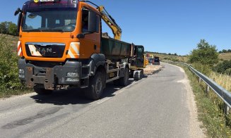 Se repară drumul județean DJ 108N Aghireșu – limită cu județul Sălaj