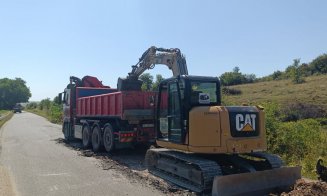 Se repară drumul județean DJ 108N Aghireșu – limită cu județul Sălaj