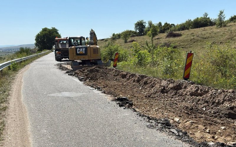 Se repară drumul județean DJ 108N Aghireșu – limită cu județul Sălaj