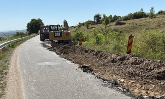 Se repară drumul județean DJ 108N Aghireșu – limită cu județul Sălaj