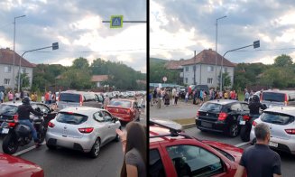 Protest în localitatea Vâlcele, pe DN1 / Prea multe ACCIDENTE