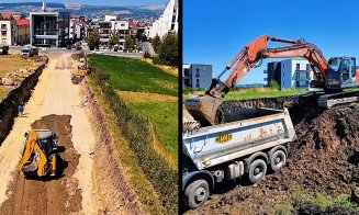 A început șantierul noii școli din Bună Ziua cu realizarea accesului și a branșamentelor