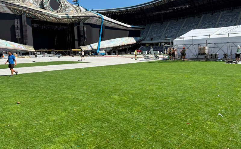 Ce spune Consiliul Județean despre starea gazonului de pe Cluj Arena după Untold