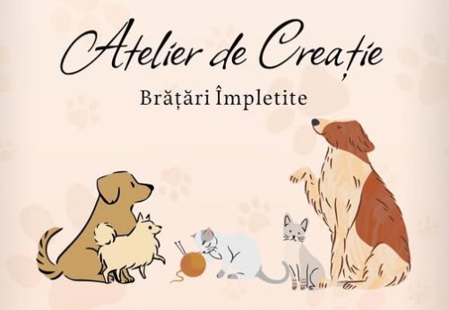 O nouă inițiativă a campaniei „Vocea necuvântătoarelor”: Împletești o brățară și ajuți un animal fără stăpân!