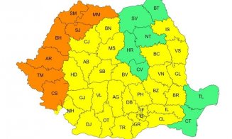 Zi deosebit de caldă în cea mai mare parte a ţării. Cod galben la Cluj. Ce va urma