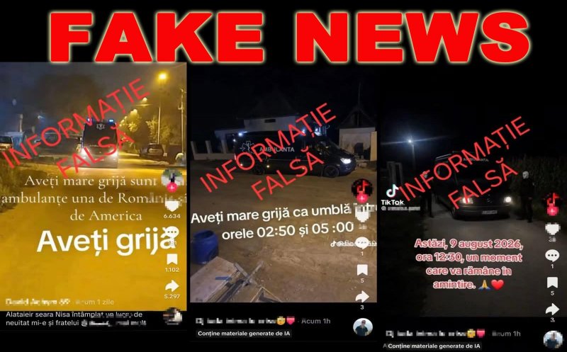 CNA va solicita TikTok eliminarea a 90 de videoclipuri referitoare la subiectul 'Ambulanța Neagră'