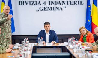 Ministrul Apărării Naționale, în vizită la Divizia 4 Infanterie „Gemina” din Cluj-Napoca