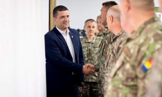 Ministrul Apărării Naționale, în vizită la Divizia 4 Infanterie „Gemina” din Cluj-Napoca