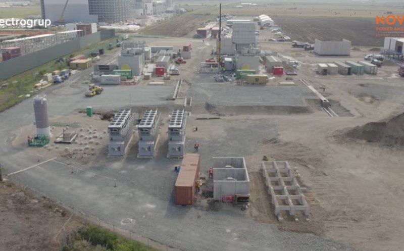 Cum avansează lucrările la centrala electrică de 160 MW din județul Cluj: Stadiul șantierului și când va fi gata