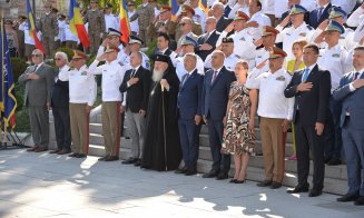 Militarii au defilat în centrul Clujului, la 110 ani de la înființarea Armatei a 4-a de Nord