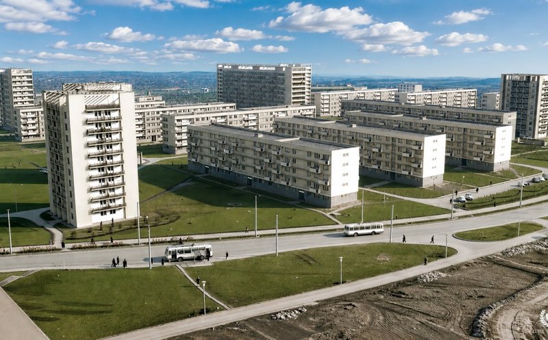 Cartierul Gheorgheni din Cluj-Napoca, în anii ‘60.