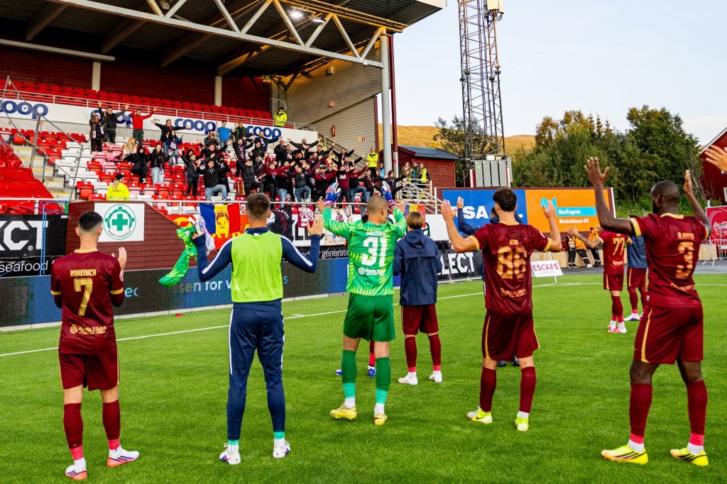 CFR Cluj, mulțumiri pentru fanii care au făcut deplasarea în Norvegia: "Ne înclinăm!"