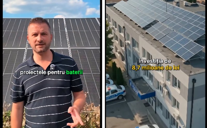 În plină criză energetică, Floreștiul își produce singur energia verde: sistem fotovoltaic de 1,4 MW pe clădiri publice și parc solar propriu