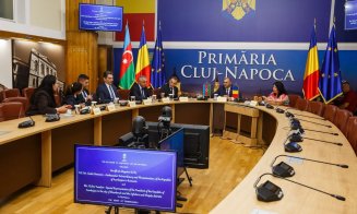 Ambasadorii din Azerbaidjan și Republica Moldova au vizitat Primăria Cluj-Napoca