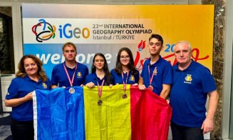 Nou succes pentru elevii români: trei medalii la Olimpiada Internațională de Geografie 2026