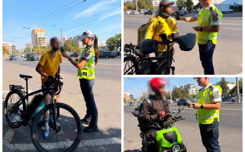 Acțiune amplă în Cluj pentru siguranța pietonilor și a celor pe trotinete! Polițiștii identifică zonele cu risc ridicat