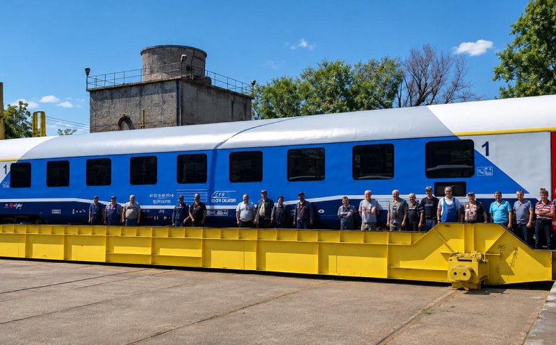 Vești bune pentru transportul feroviar: 30 de vagoane Clasa I, modernizate la Cluj prin PNRR de Remarul 16 Februarie