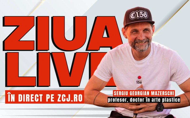 Organizatorul Murals of Youth, Sergiu Georgian Mazerschi, vine la ZIUA LIVE