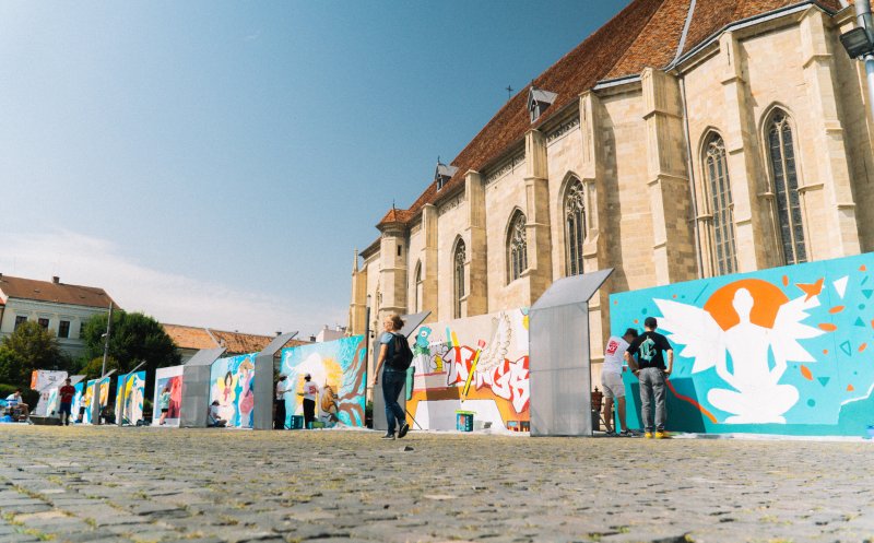 Murals of Youth ajunge la ediția cu numărul 4 și aduce arta murală în centrul Clujului