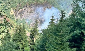 Un nou incendiu la Mărișel, în zona Crucea Iancului